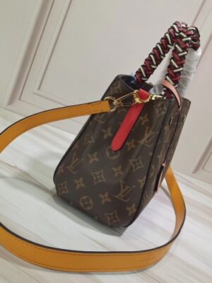 Louis Vuitton Replica Braided Handle Monogram Canvas Montaigne BB Bag M44671 2019