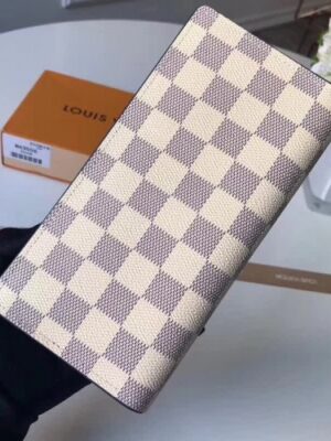 Louis Vuitton Replica Brazza Men's Wallet in Damier Azur Canvas N63506