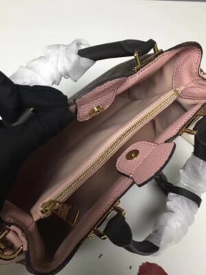 Louis Vuitton Replica Brittany Damier Canvas Tote N41674 Pink 2018