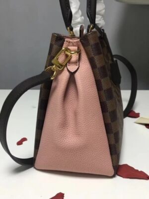 Louis Vuitton Replica Brittany Damier Canvas Tote N41674 Pink 2018