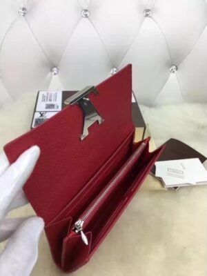 Louis Vuitton Replica CAPUCINE WALLET M62132 RED 2017