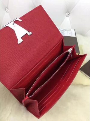 Louis Vuitton Replica CAPUCINE WALLET M62132 RED 2017