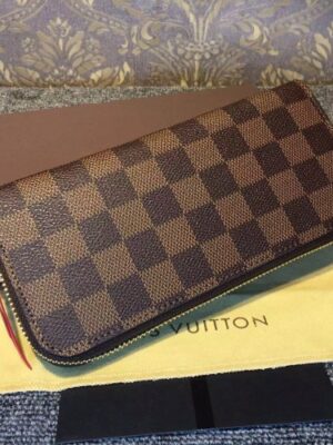 Louis Vuitton Replica CLEMENCE WALLET Damier Ebene Canvas N60534