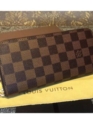 Louis Vuitton Replica CLEMENCE WALLET Damier Ebene Canvas N60534