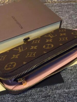 Louis Vuitton Replica CLEMENCE WALLET Rose Ballerine M61298