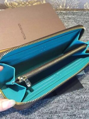 Louis Vuitton Replica CLEMENCE WALLET Turquoise M60858