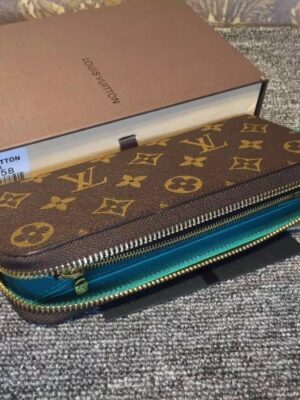 Louis Vuitton Replica CLEMENCE WALLET Turquoise M60858