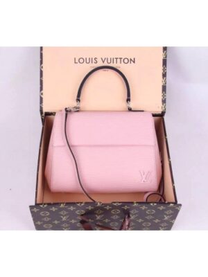 Louis Vuitton Replica CLUNY BB EPI LEATHER HANDBAG Rose Ballerine M41338