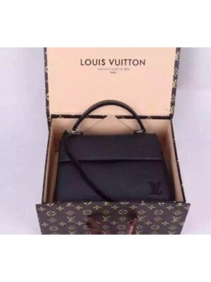 Louis Vuitton Replica CLUNY MM EPI LEATHER HANDBAG Noir  M41302