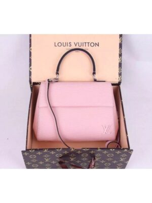 Louis Vuitton Replica CLUNY MM EPI LEATHER HANDBAG Rose Ballerine M41334