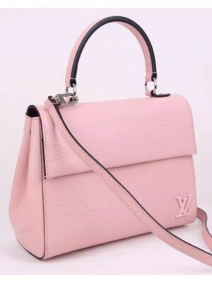 Louis Vuitton Replica CLUNY MM EPI LEATHER HANDBAG Rose Ballerine M41334