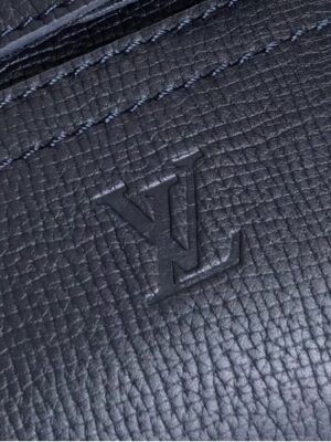 Louis Vuitton Replica Calfskin Canyon Messenger PM M54963 Bleu Marine 2017