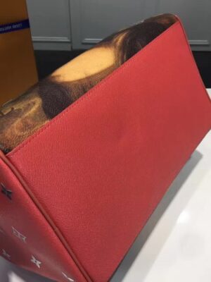 Louis Vuitton Replica Calfskin Masters Collections Speedy 30 M43372 Poppy 2017