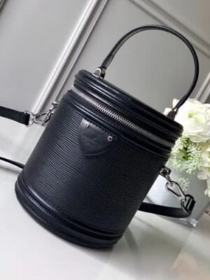 Louis Vuitton Replica Cannes Beauty Bucket Case M52226 Black Epi Leather 2018