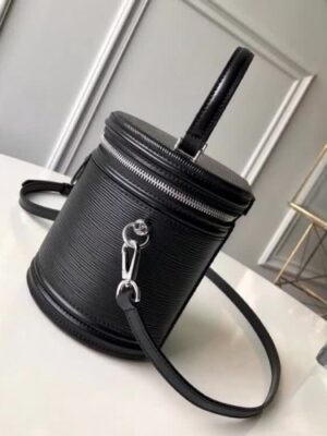 Louis Vuitton Replica Cannes Beauty Bucket Case M52226 Black Epi Leather 2018