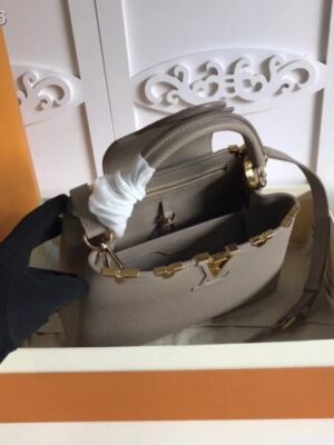 Louis Vuitton Replica Capucines BB Bag Blooms Crown M54665 Galet