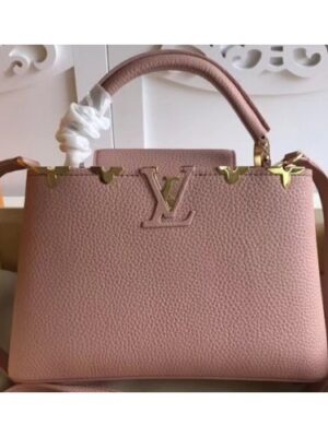 Louis Vuitton Replica Capucines BB Bag Blooms Crown M54665 Magnolia