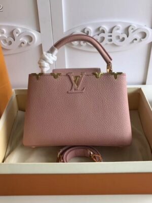 Louis Vuitton Replica Capucines BB Bag Blooms Crown M54665 Magnolia