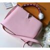 Louis Vuitton Replica Capucines BB Bag Braided Threads Handle M52384 Bubble Gum