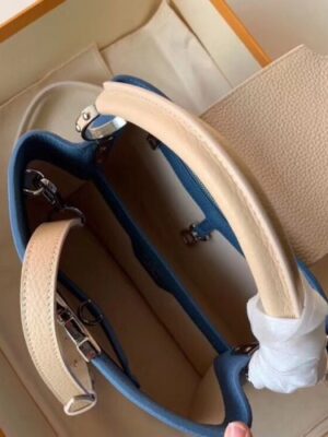 Louis Vuitton Replica Capucines BB Bag Colorblock M52986 Bleu Naval