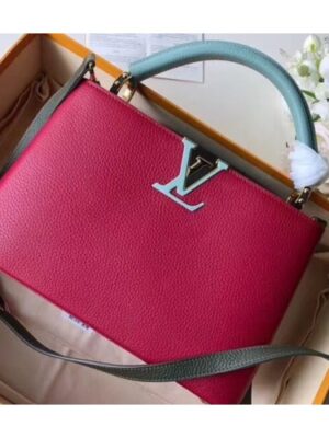 Louis Vuitton Replica Capucines BB Bag Colorblock M52990 Fuchsia