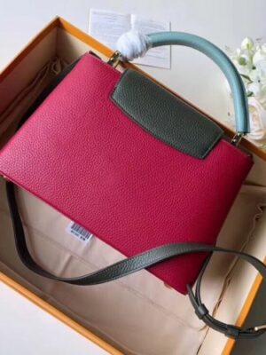 Louis Vuitton Replica Capucines BB Bag Colorblock M52990 Fuchsia