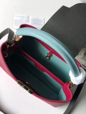 Louis Vuitton Replica Capucines BB Bag Colorblock M52990 Fuchsia