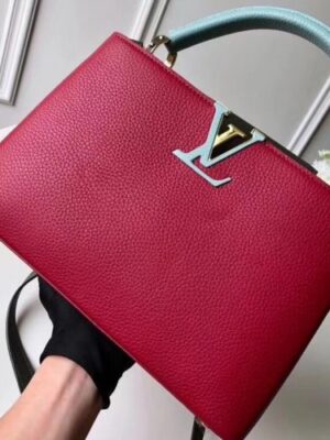 Louis Vuitton Replica Capucines BB Bag Colorblock M52990 Fuchsia