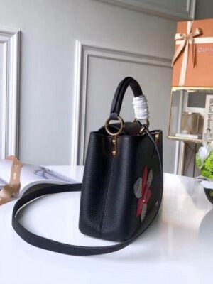 Louis Vuitton Replica Capucines BB Bag Iris Blossom M54697 Black