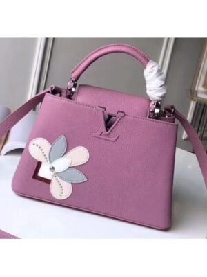 Louis Vuitton Replica Capucines BB Bag Iris Blossom M54697 Pink