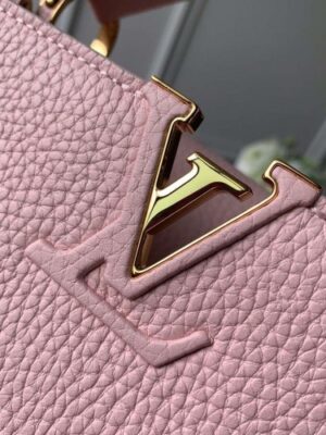 Louis Vuitton Replica Capucines BB Bag M52451 Magnolia/Gold