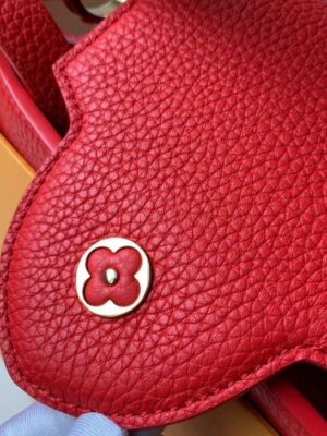 Louis Vuitton Replica Capucines BB Bag M52689 Red/Gold