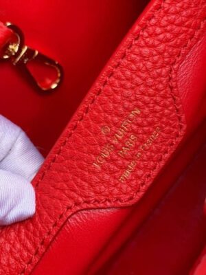 Louis Vuitton Replica Capucines BB Bag M52689 Red/Gold