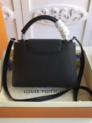 Louis Vuitton Replica Capucines BB Bag M94586 Black/SiLV Replicaer