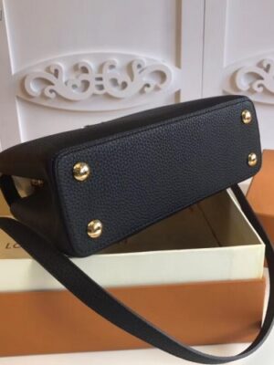 Louis Vuitton Replica Capucines BB Bag M94755 Black/Gold