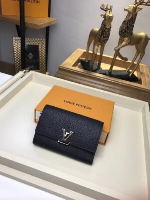 Louis Vuitton Replica Capucines Compact Wallet M62157 Noir