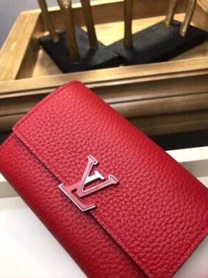 Louis Vuitton Replica Capucines Compact Wallet M62158 Rubis