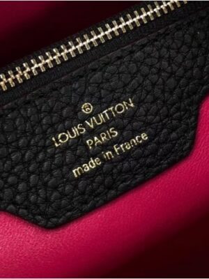 Louis Vuitton Replica Capucines MM Bag M48864 Black/Gold