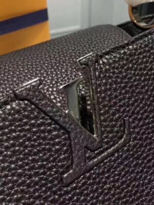 Louis Vuitton Replica Capucines MM Bag Python Handle N91659 Noir