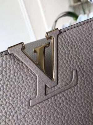 Louis Vuitton Replica Capucines MM Bag Python Handle N91711 Galet