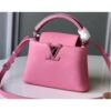 Louis Vuitton Replica Capucines Mini Bag Lizard Handle N94049 Colchique