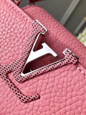 Louis Vuitton Replica Capucines Mini Bag Lizard Handle N94049 Colchique