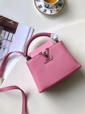 Louis Vuitton Replica Capucines Mini Bag Lizard Handle N94049 Colchique