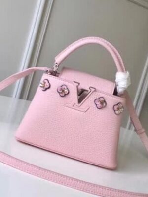 Louis Vuitton Replica Capucines Mini M54336 Pink 2018