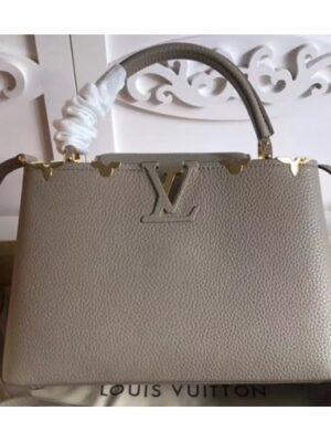 Louis Vuitton Replica Capucines PM Bag Blooms Crown Galet