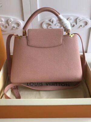 Louis Vuitton Replica Capucines PM Bag Blooms Crown M54664 Magnolia