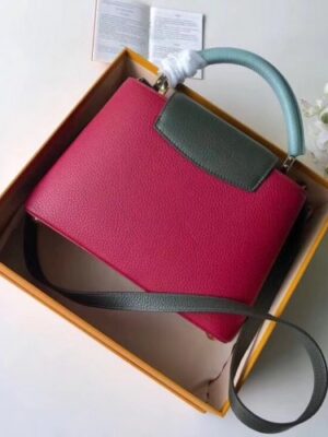 Louis Vuitton Replica Capucines PM Bag Colorblock M51779 Lie de Vin