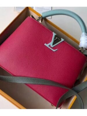 Louis Vuitton Replica Capucines PM Bag Colorblock M51779 Lie de Vin