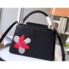 Louis Vuitton Replica Capucines PM Bag Iris Blossom M54696 Black