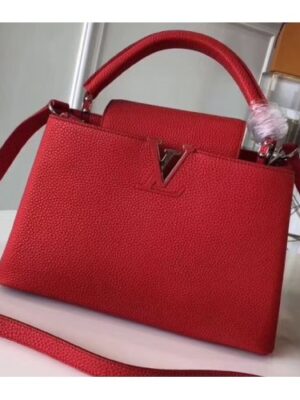 Louis Vuitton Replica Capucines PM Bag M42237 Red/SiLV Replicaer